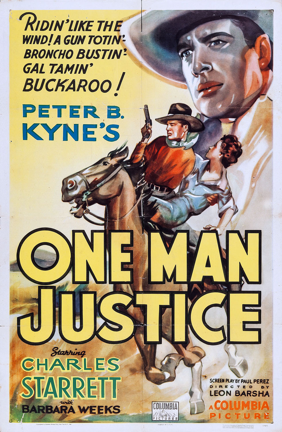 ONE MAN JUSTICE